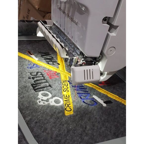 This is My Crime Show Watching Blanket Twin Fleece Blankets Embroidered - Picture 2 of 7